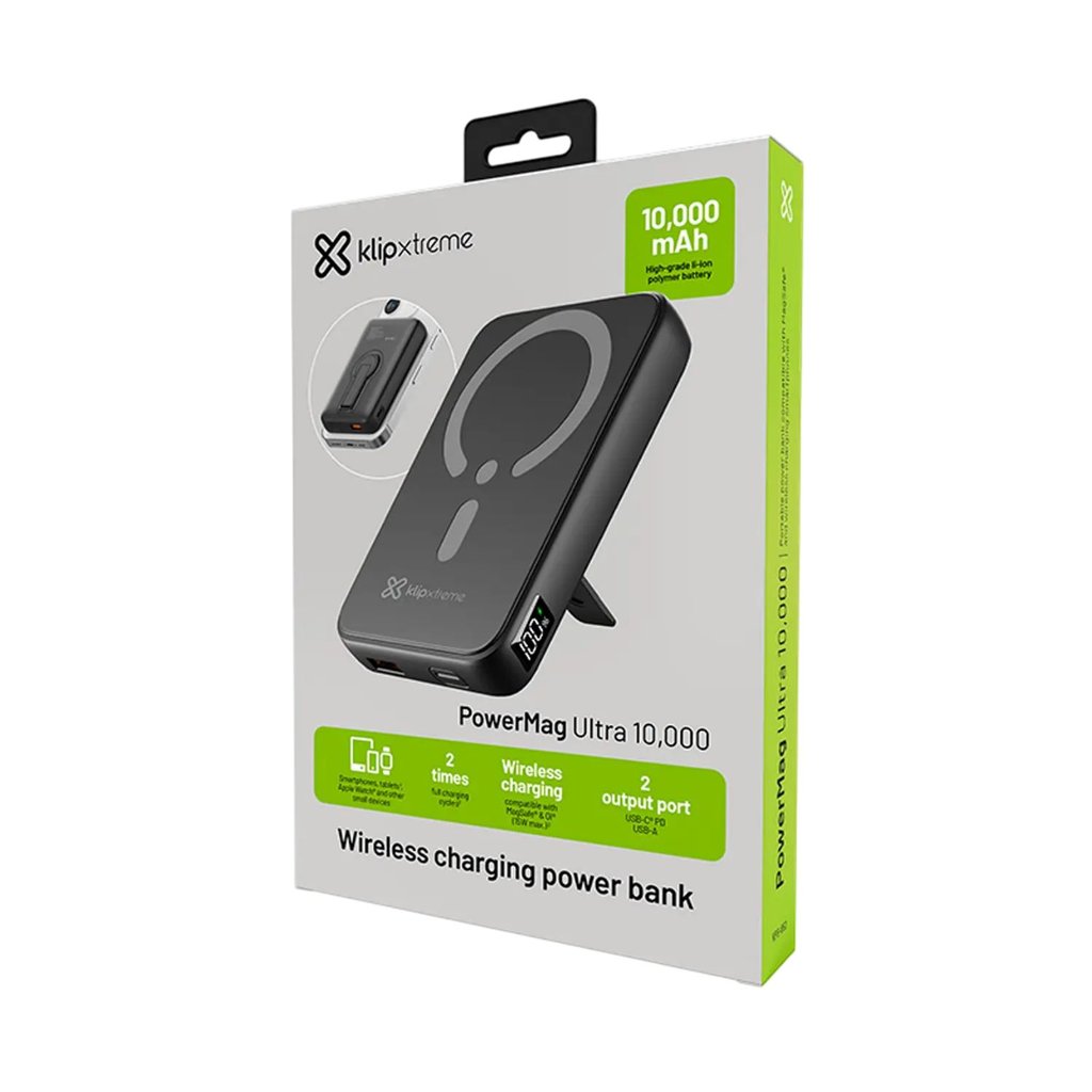 KX Bnk Pwr KPB-650 10.000mAh Magnetic Wlss Charg Display