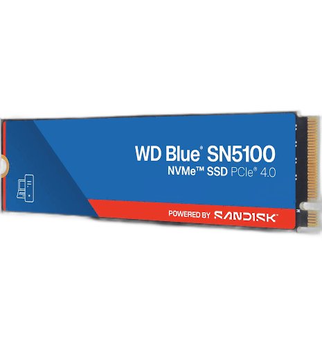 [INTC-DH101WDC22] SanDisk WD SSD Interno 1TB SN5100 Blue M2 Int NVMe