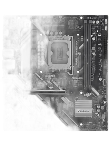 [INTC-MB000ASU66] ASUS Motherboard PRIME H810M-E LGA1851/DDR5/Intel Core Ultra