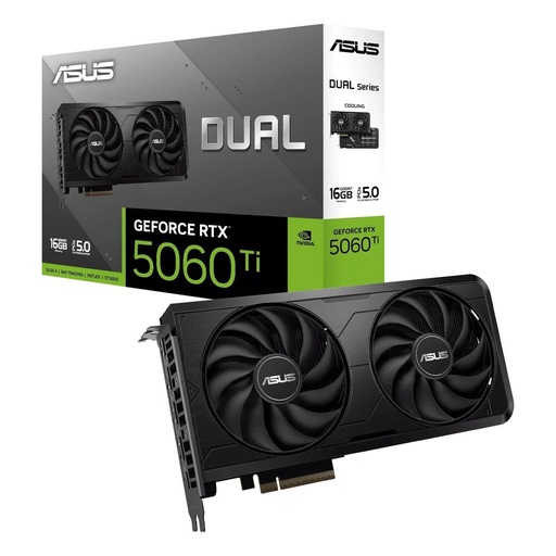 [INTC-VC407ASU62] ASUS TARJETA VIDEO DUAL-RTX5060TI-O16G-EVO